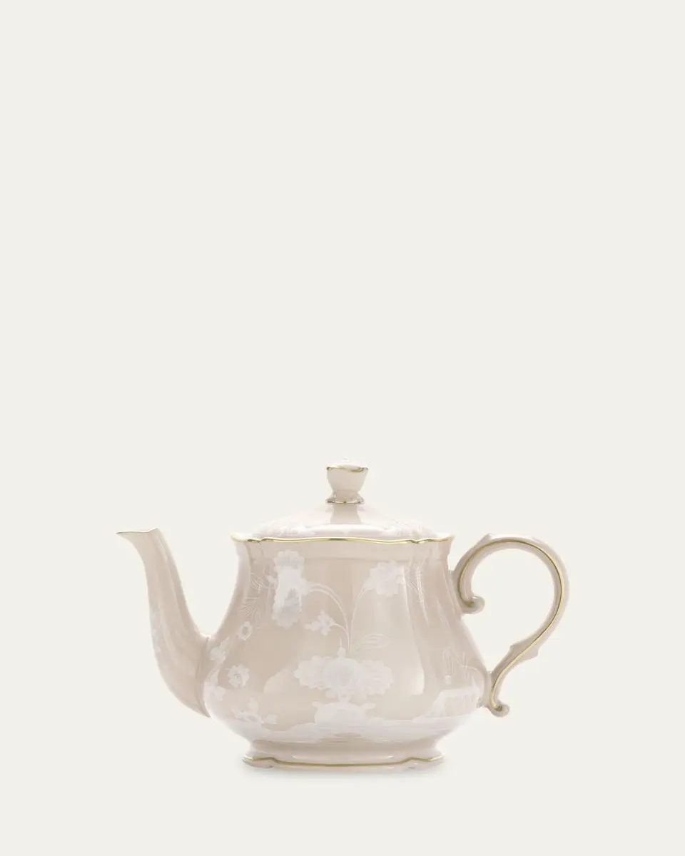 GINORI 1735 Oriente Italiano Meringa Teapot for 6, 24 oz. | Thumbnail 3 GINORI 1735 Oriente Italiano Meringa Teapot for 6, 24 oz. | Thumbnail 3