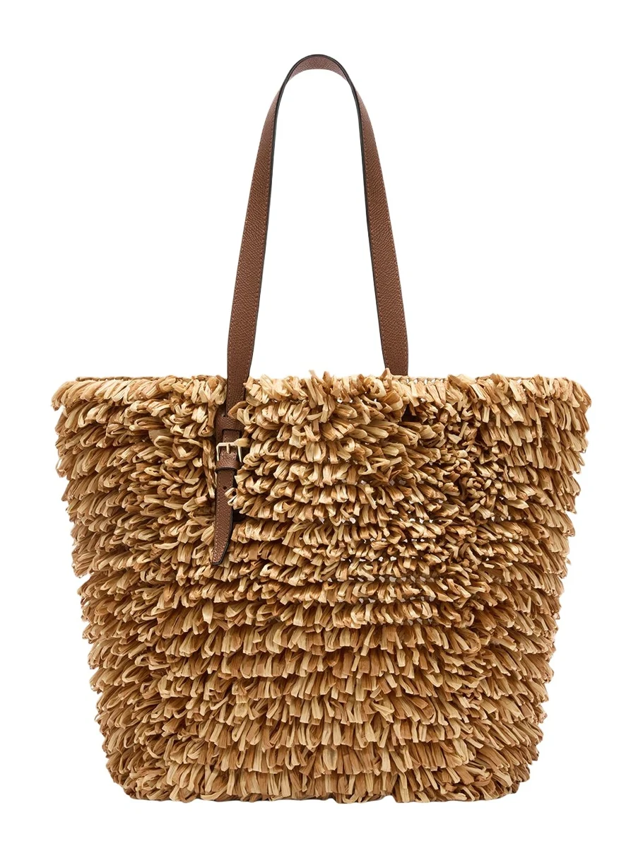 Fringe Raffia Tote Bag Fringe Raffia Tote Bag