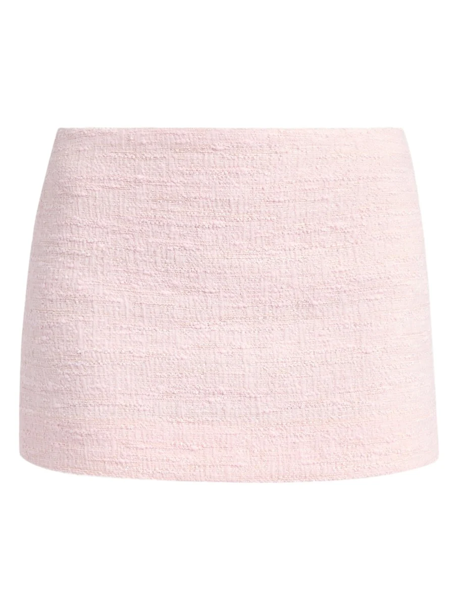 Valentino Garavani Boucle Tweed Mini Skirt