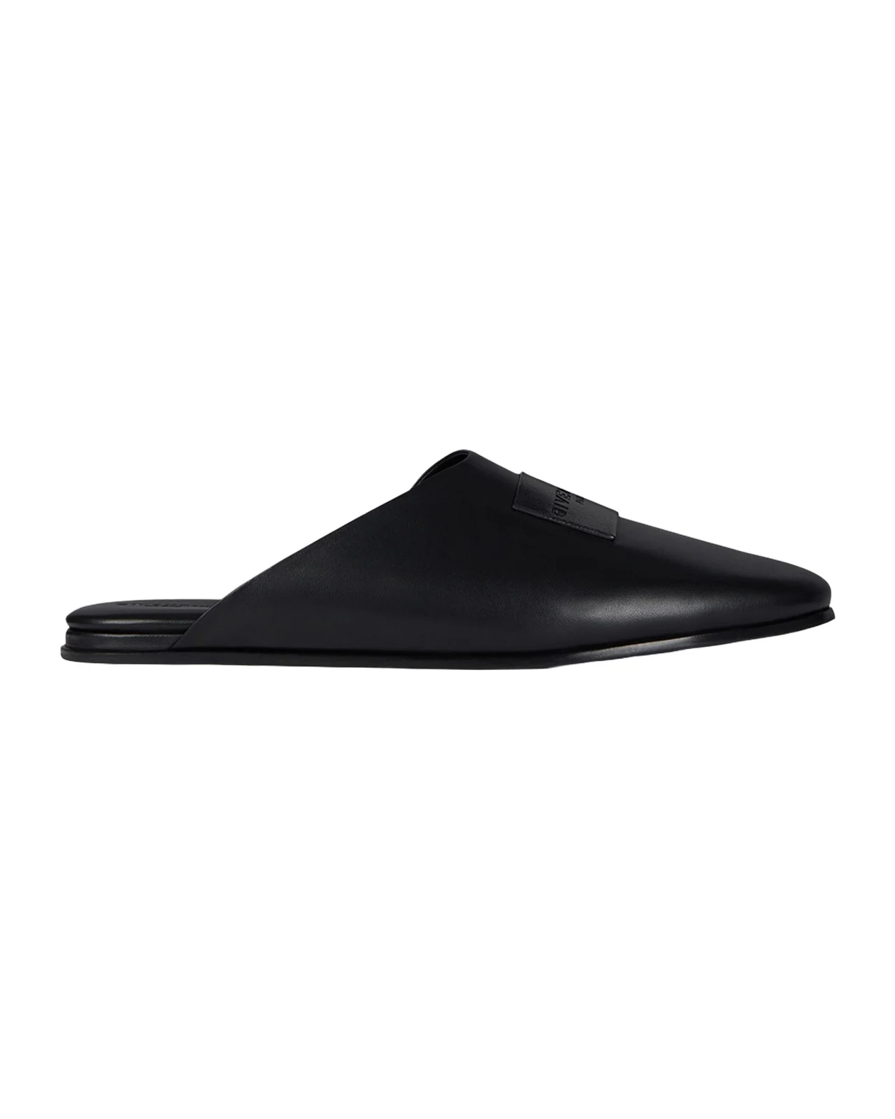 Givenchy Label Leather Mules