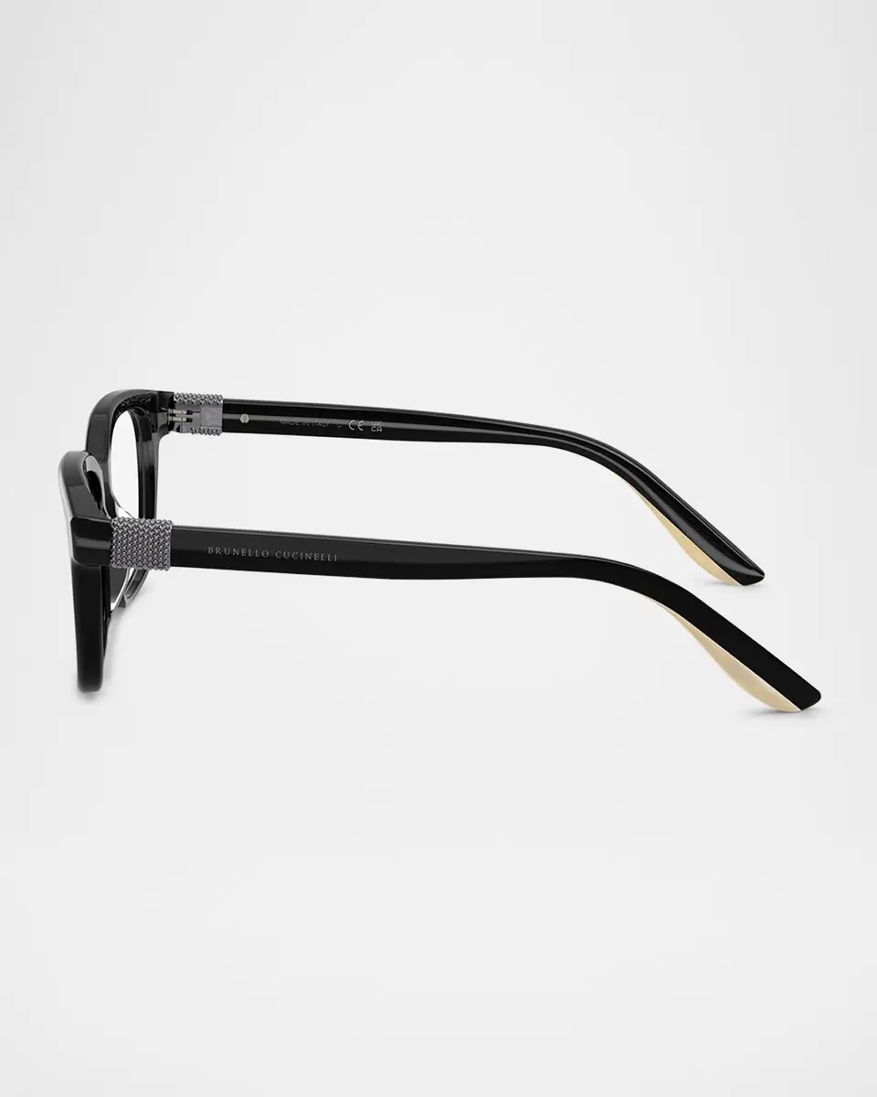 Brunello Cucinelli BC3013 Acetate Pillow Blue Blocking Glasses | Thumbnail 2 Brunello Cucinelli BC3013 Acetate Pillow Blue Blocking Glasses | Thumbnail 2