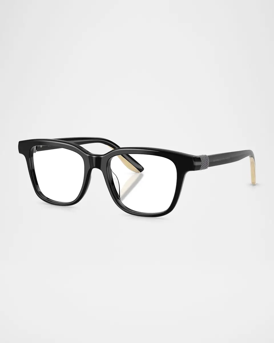 Brunello Cucinelli BC3013 Acetate Pillow Blue Blocking Glasses | Thumbnail 3 Brunello Cucinelli BC3013 Acetate Pillow Blue Blocking Glasses | Thumbnail 3