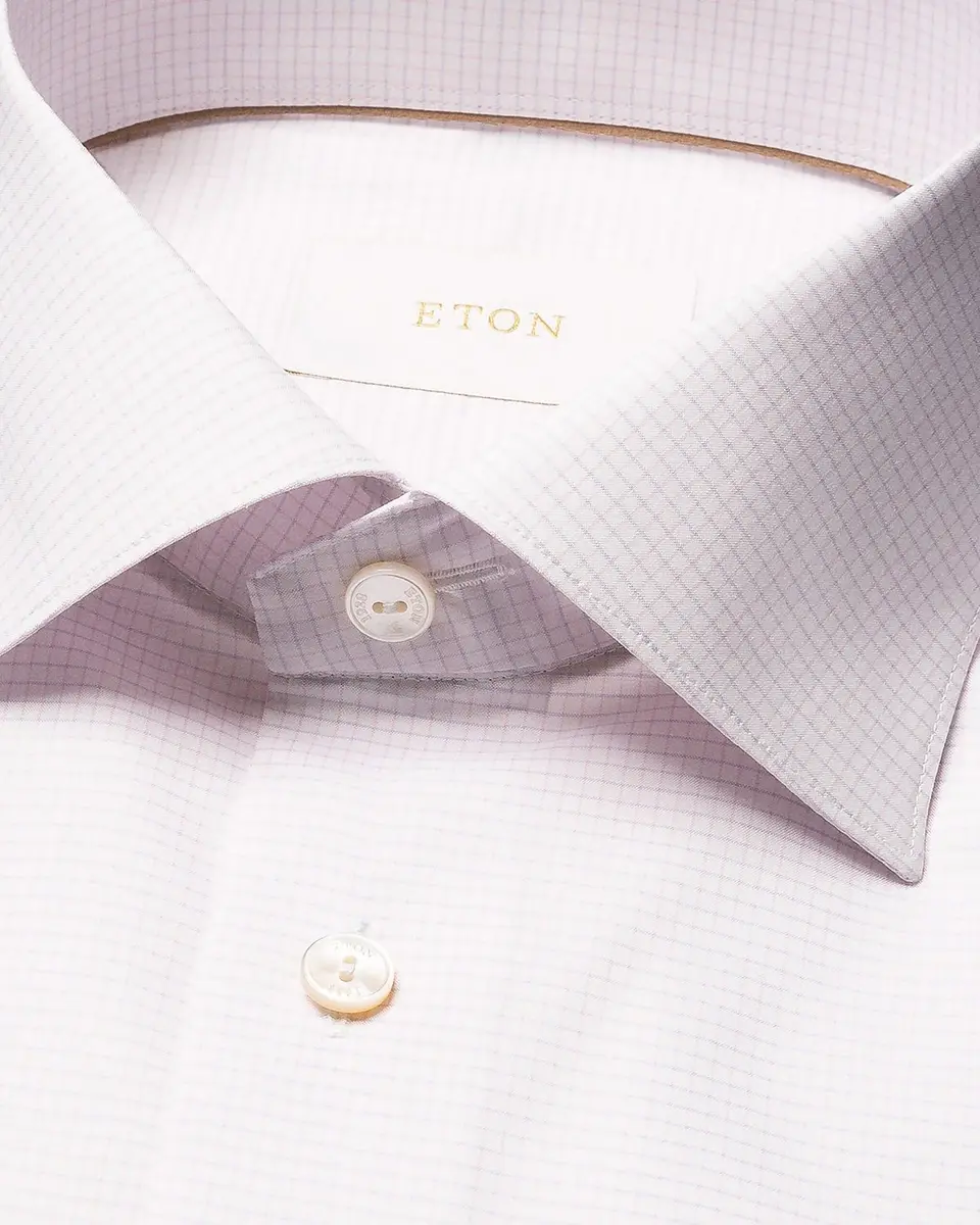 Eton Men's Elevated Supima Cotton Contemporary-Fit Dress Shirt | Thumbnail 6 Eton Men's Elevated Supima Cotton Contemporary-Fit Dress Shirt | Thumbnail 6