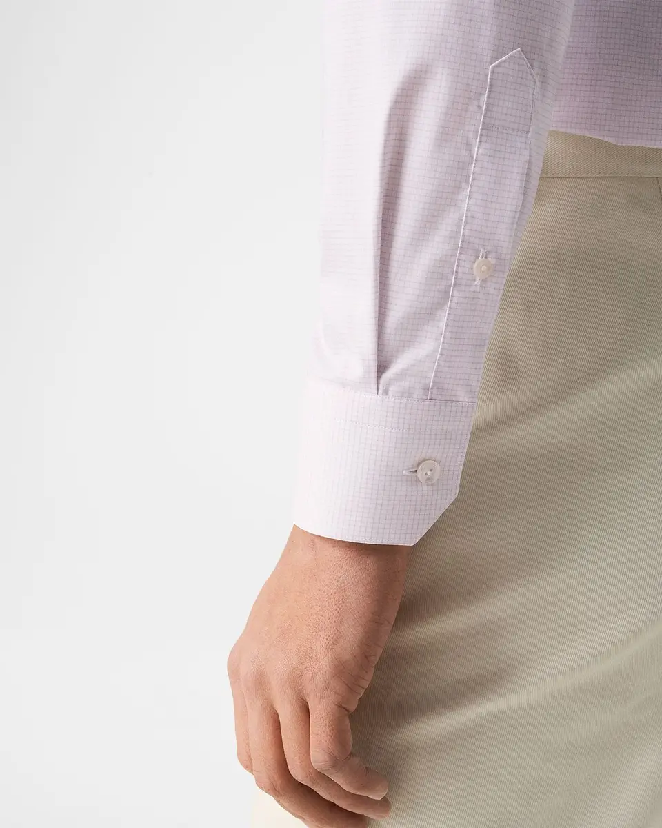 Eton Men's Elevated Supima Cotton Contemporary-Fit Dress Shirt | Thumbnail 8 Eton Men's Elevated Supima Cotton Contemporary-Fit Dress Shirt | Thumbnail 8