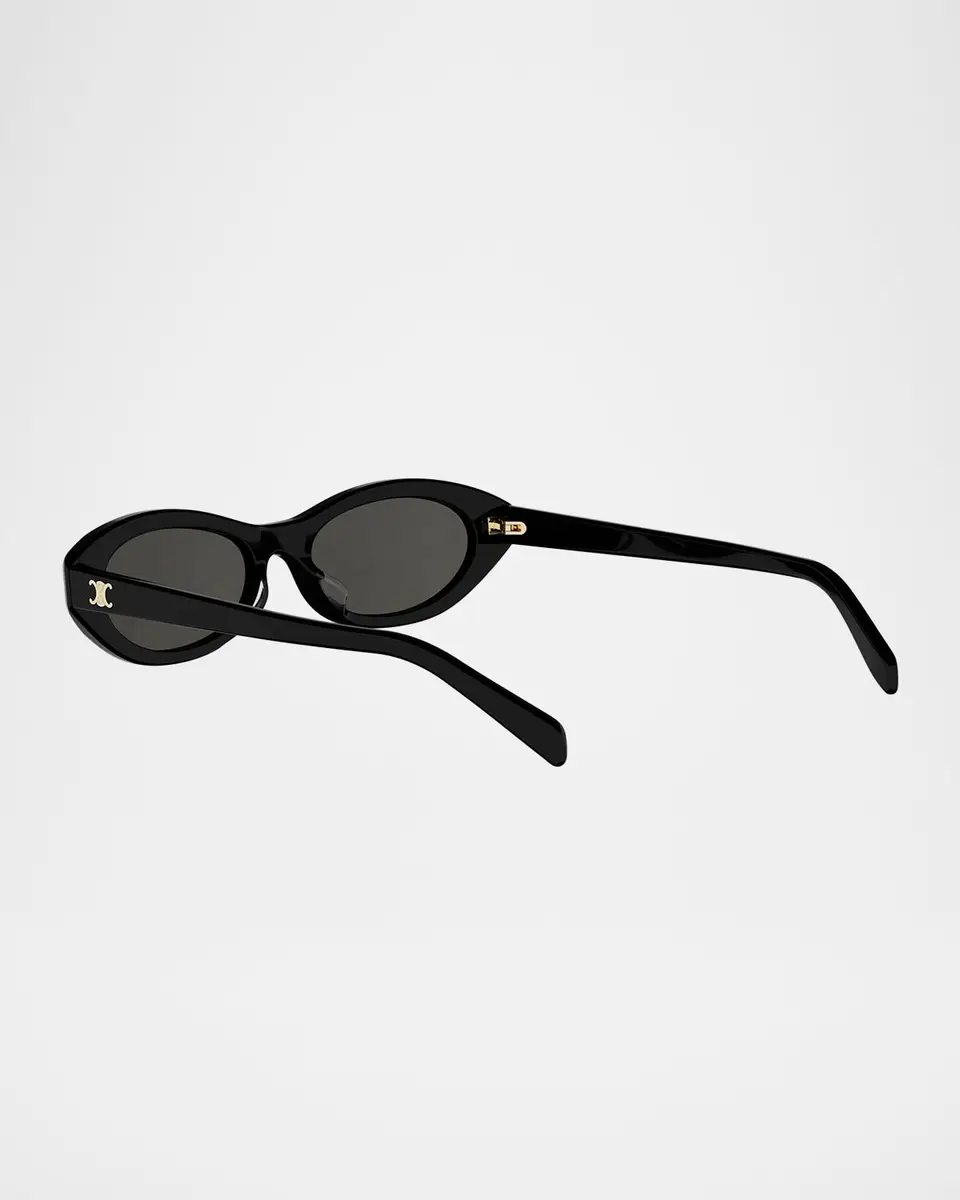 Celine Triomphe Mini 54mm Round Sunglasses | Thumbnail 4 Celine Triomphe Mini 54mm Round Sunglasses | Thumbnail 4