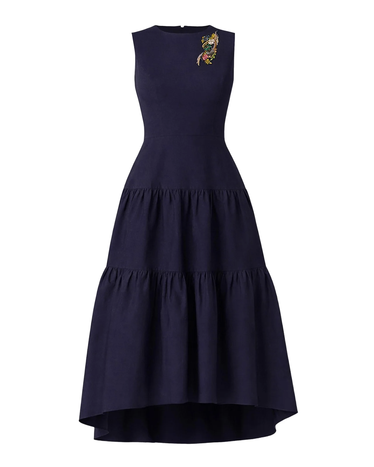 Skylar Tiered High-Low Maxi Dress