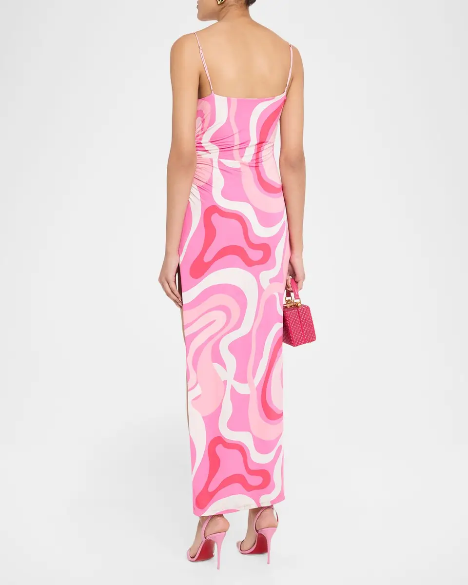 Generation Love Hailey Geometric Jersey Maxi Dress | Thumbnail 3 Generation Love Hailey Geometric Jersey Maxi Dress | Thumbnail 3