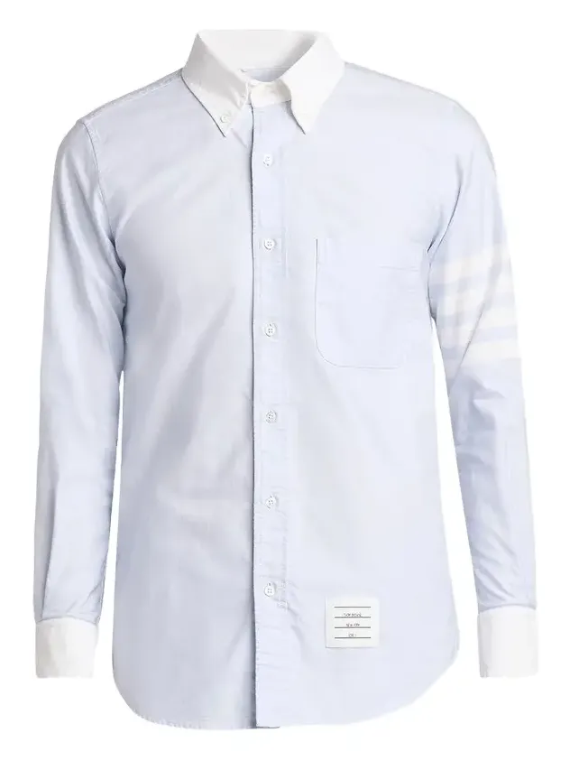 Men's Engineered 4-Bar Straight-Fit Oxford Shirt