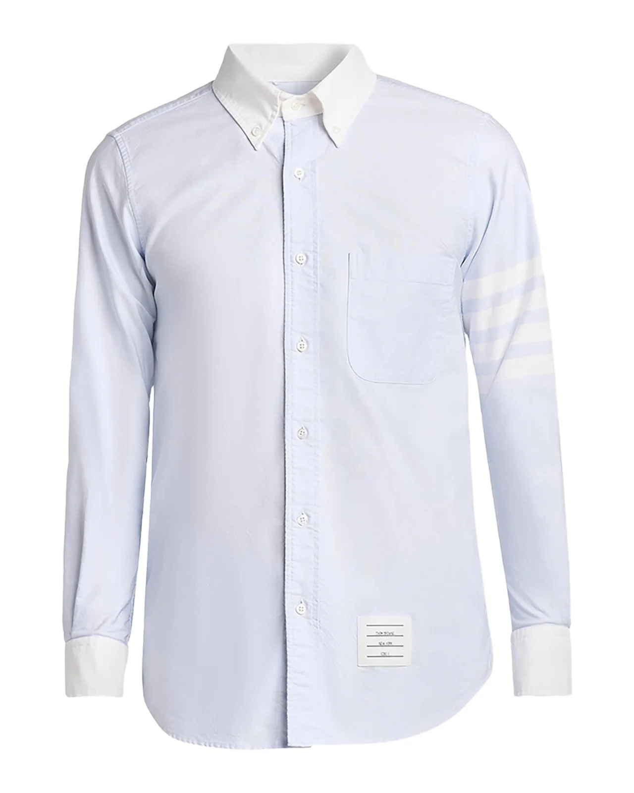 Thom Browne Men's Engineered 4-Bar Straight-Fit Oxford Shirt
