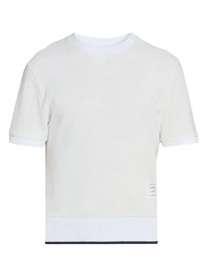 Men's Lightweight Waffle-Knit Cotton T-Shirt