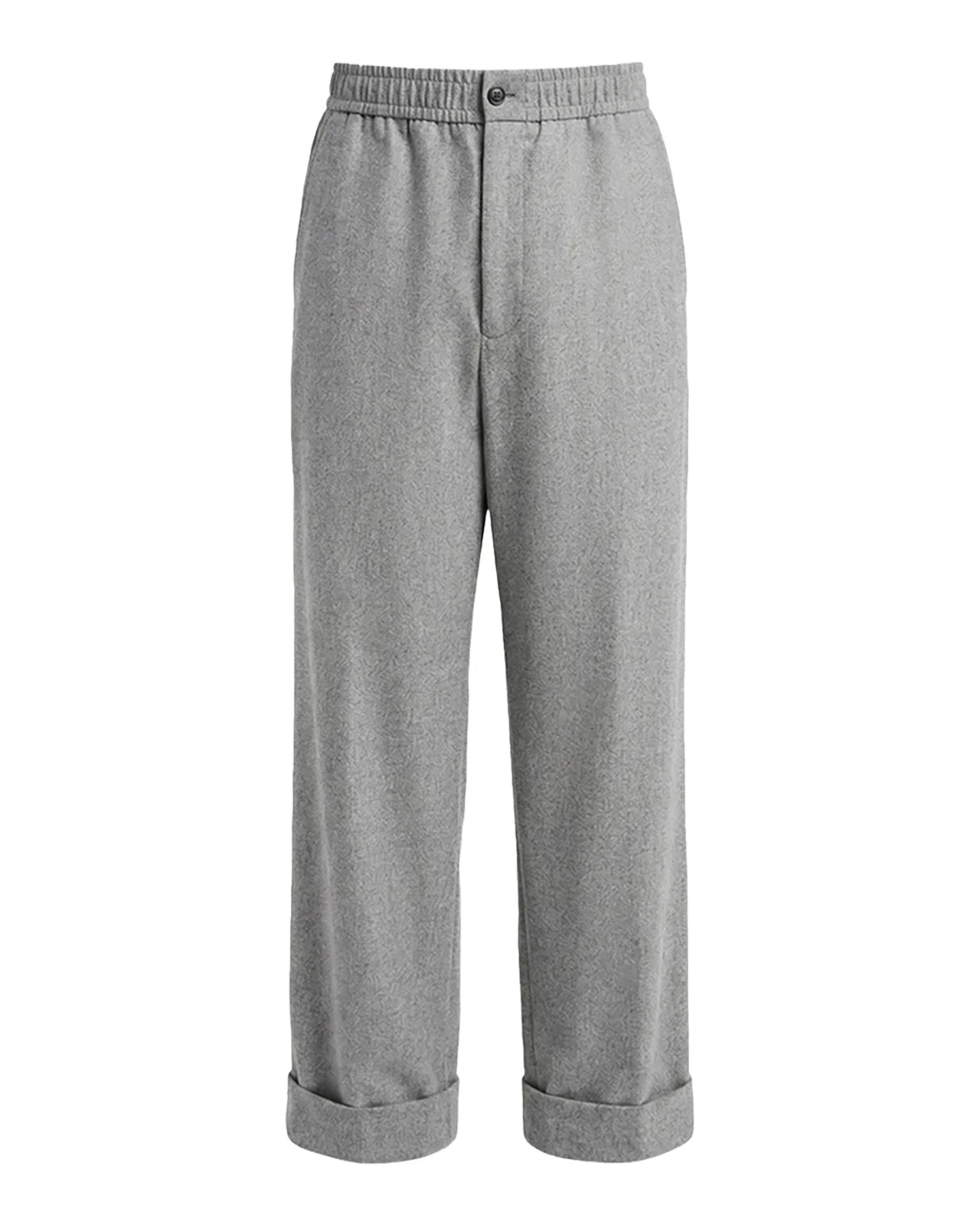 Men's Stretch Wool-Cashmere Straight-Leg Trousers Men's Stretch Wool-Cashmere Straight-Leg Trousers