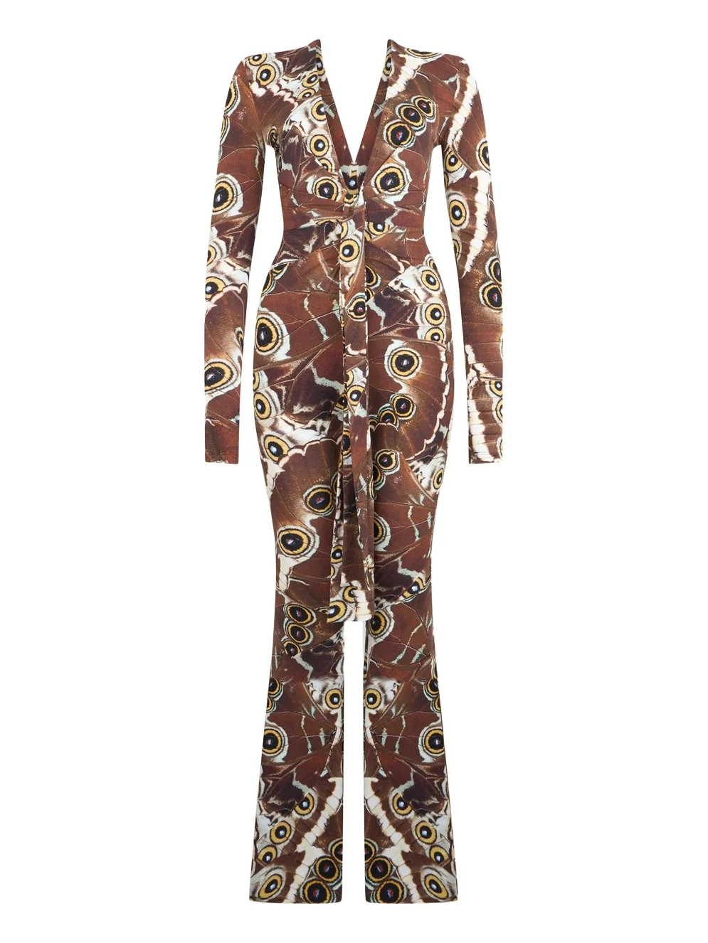 Mini Butterfly Print Jumpsuit Mini Butterfly Print Jumpsuit