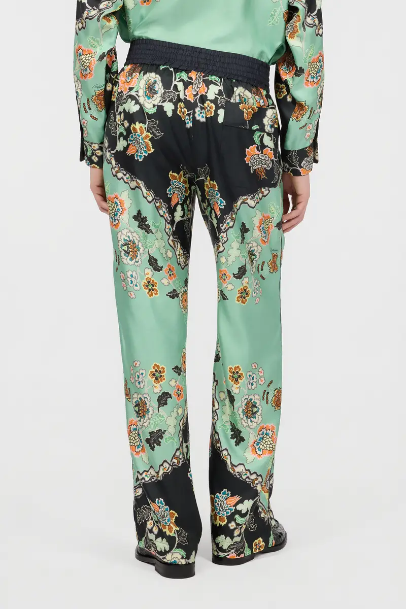Roberto Cavalli Kimono Print Trousers | Thumbnail 3 Roberto Cavalli Kimono Print Trousers | Thumbnail 3