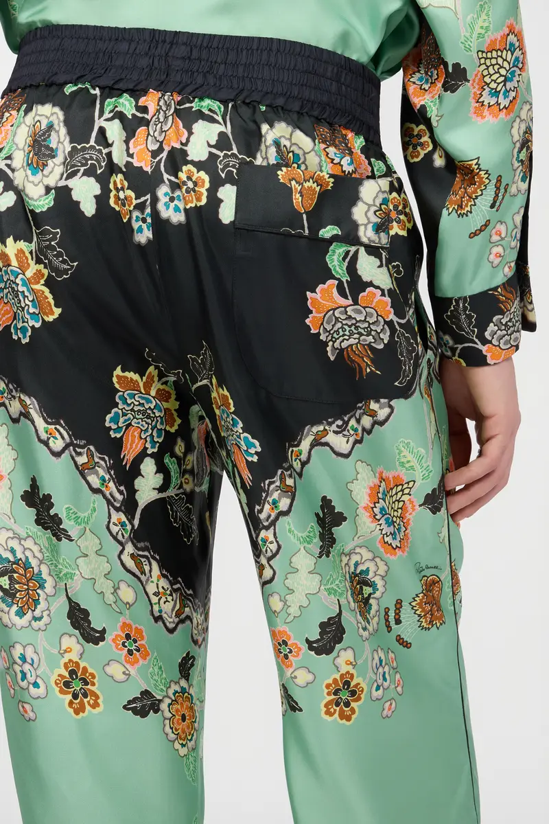 Roberto Cavalli Kimono Print Trousers | Thumbnail 5 Roberto Cavalli Kimono Print Trousers | Thumbnail 5