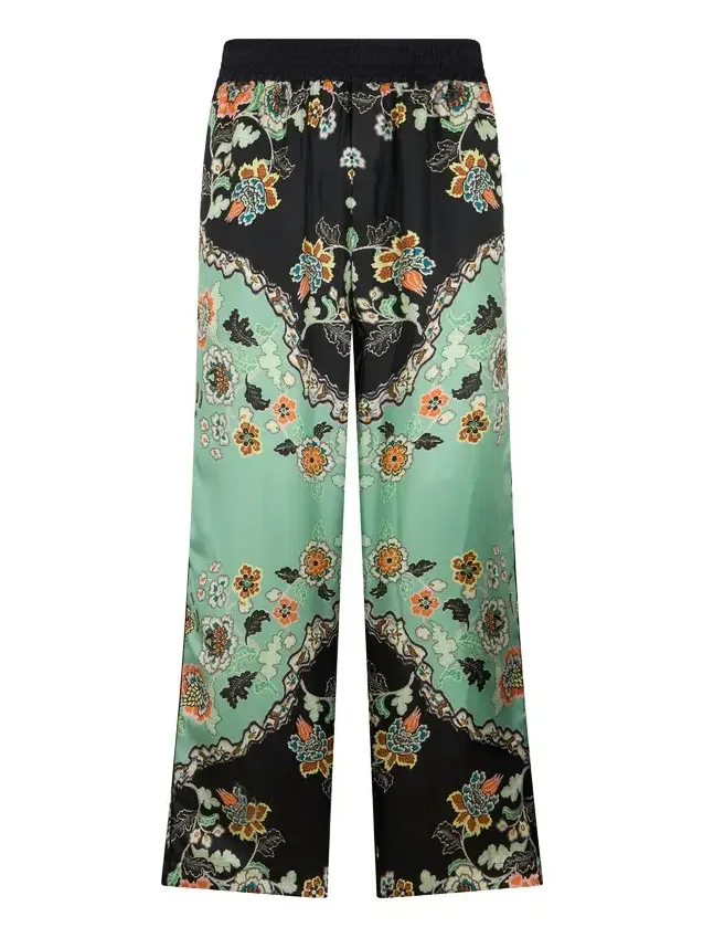 Kimono Print Trousers