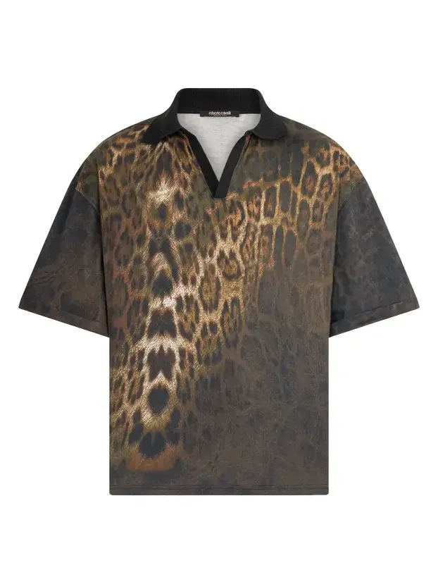 Jaguar Print Polo Shirt Jaguar Print Polo Shirt
