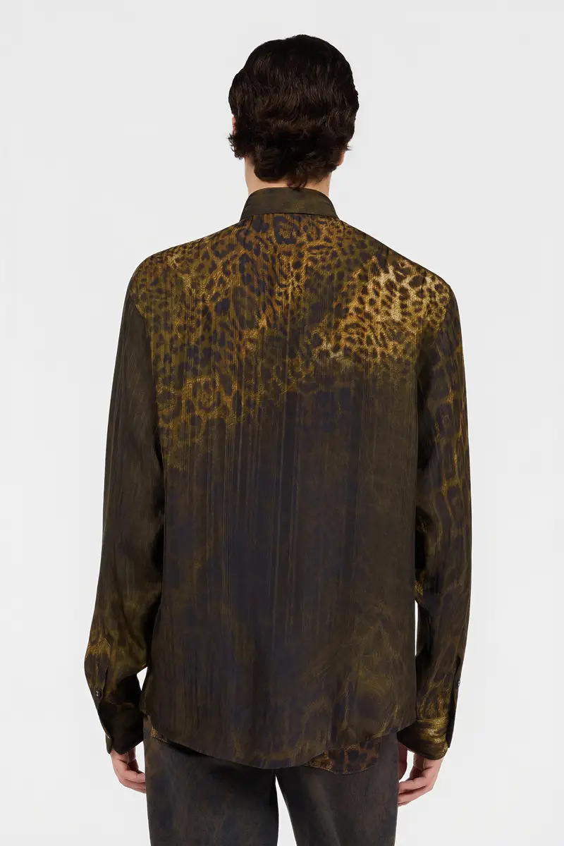 Roberto Cavalli Jaguar Print Shirt | Thumbnail 3 Roberto Cavalli Jaguar Print Shirt | Thumbnail 3