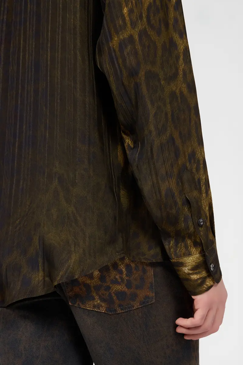 Roberto Cavalli Jaguar Print Shirt | Thumbnail 5 Roberto Cavalli Jaguar Print Shirt | Thumbnail 5
