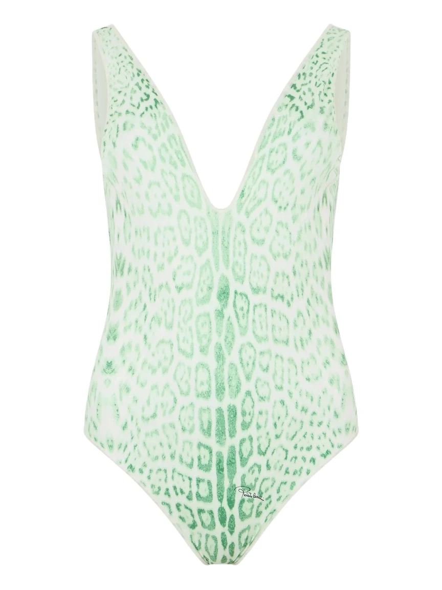 Jaguar Mint One-Piece Swimsuit Jaguar Mint One-Piece Swimsuit