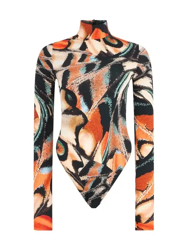Butterfly Print Top