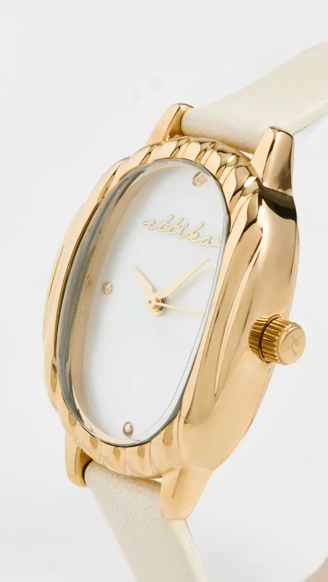 Ettika Timeless Texture Leather Watch | Thumbnail 5 Ettika Timeless Texture Leather Watch | Thumbnail 5
