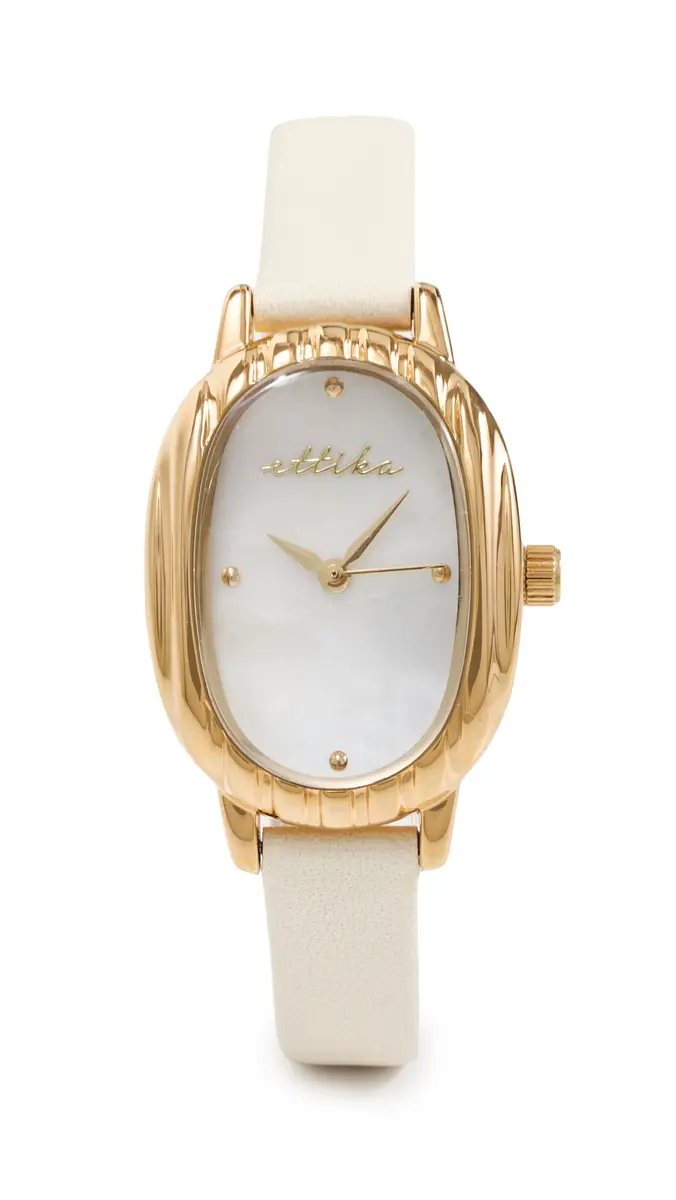 Ettika Timeless Texture Leather Watch | Thumbnail 6 Ettika Timeless Texture Leather Watch | Thumbnail 6
