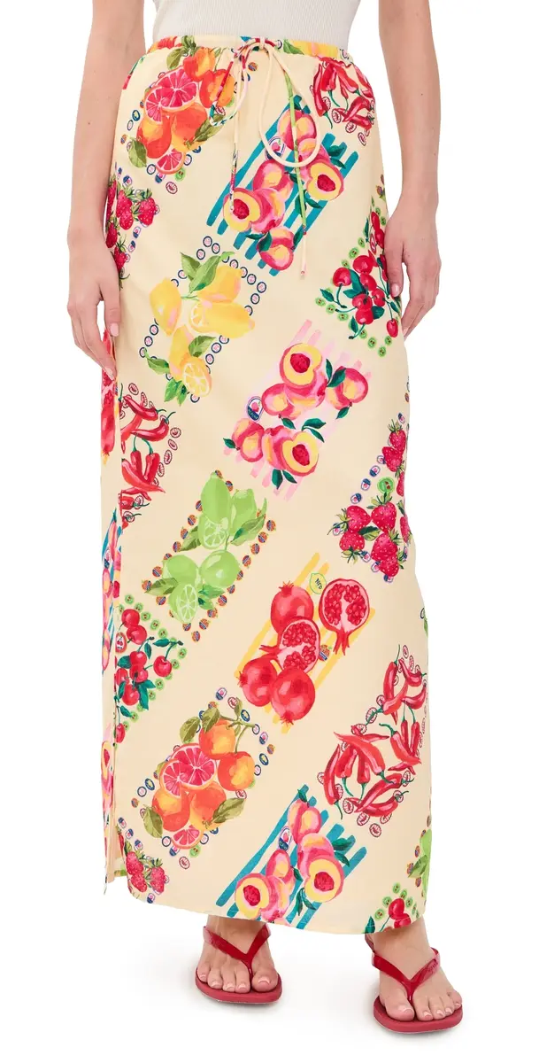 Never Fully Dressed Fruit Mabel Skirt Cream | Image 1 Never Fully Dressed Fruit Mabel Skirt Cream | Image 1