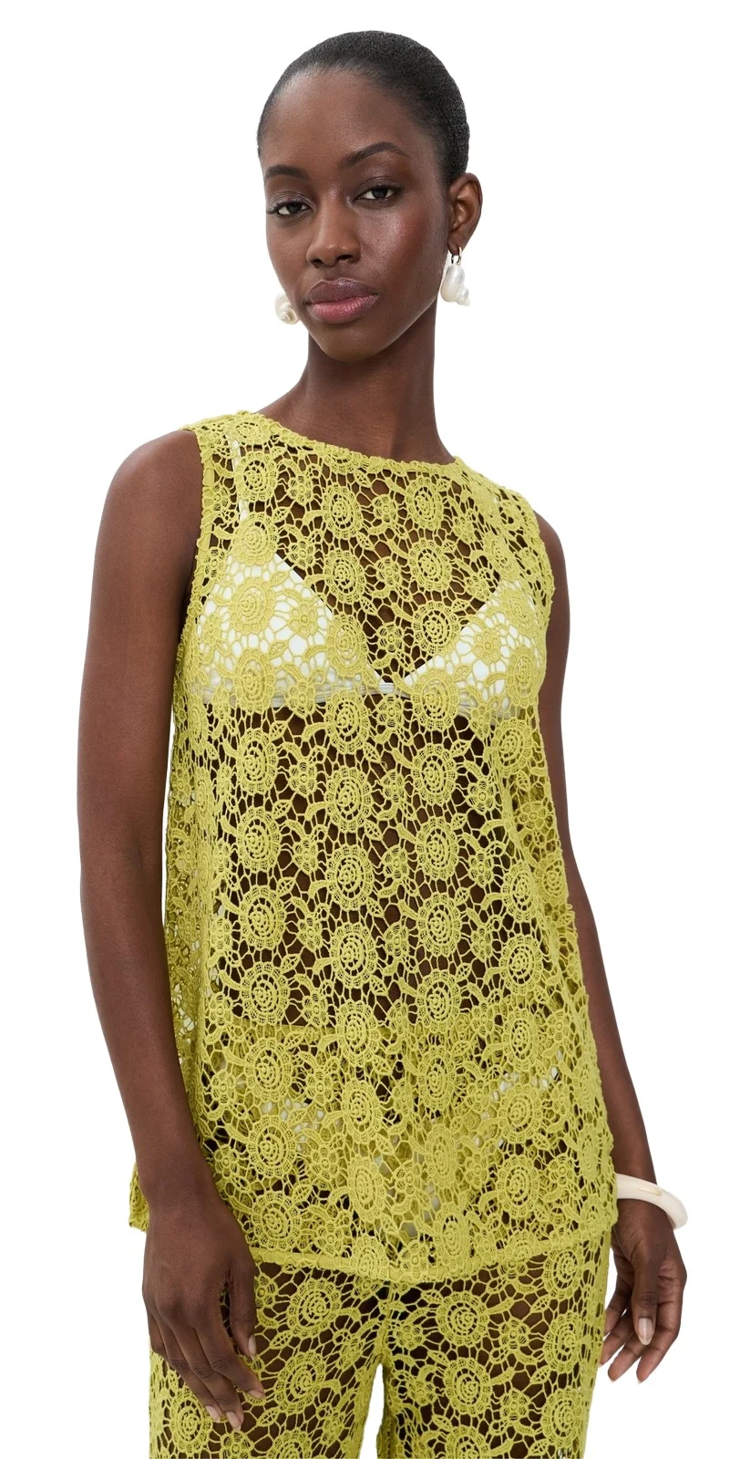 La Maregold Alma Coverup Top