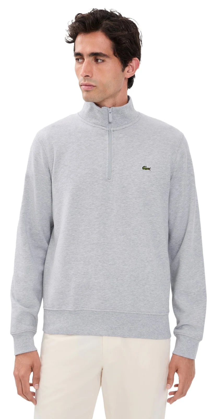 Lacoste Zip Up Sweatshirt