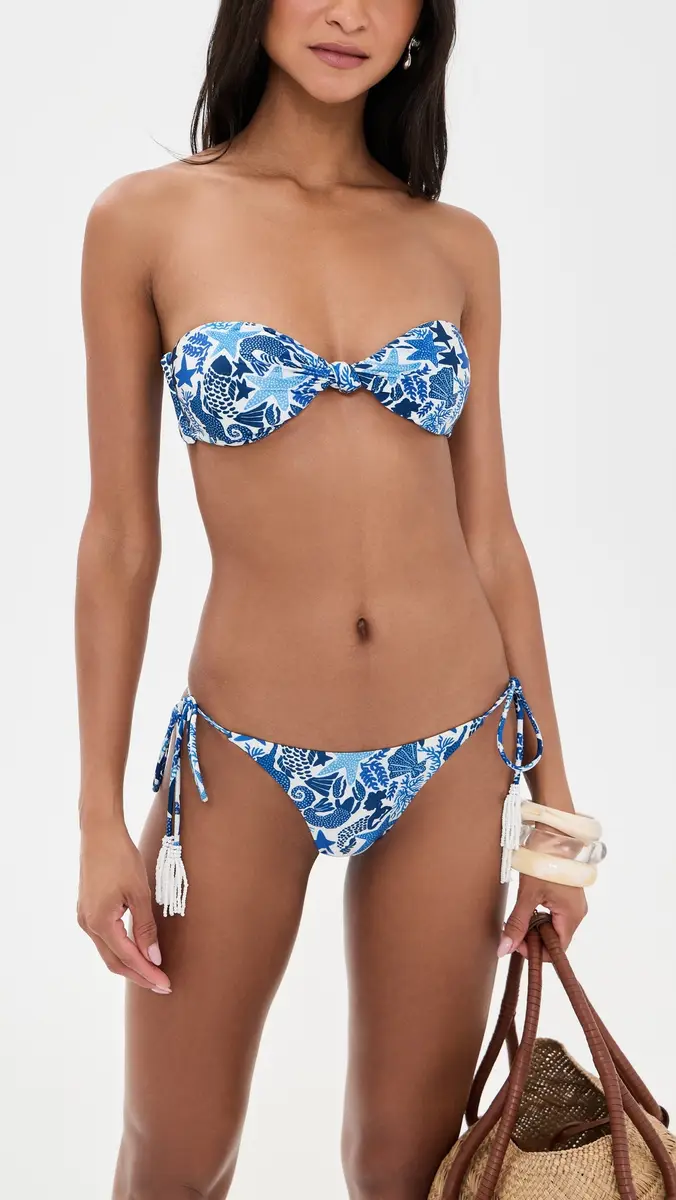 Farm Rio Strapless Bikini Top | Thumbnail 5 Farm Rio Strapless Bikini Top | Thumbnail 5