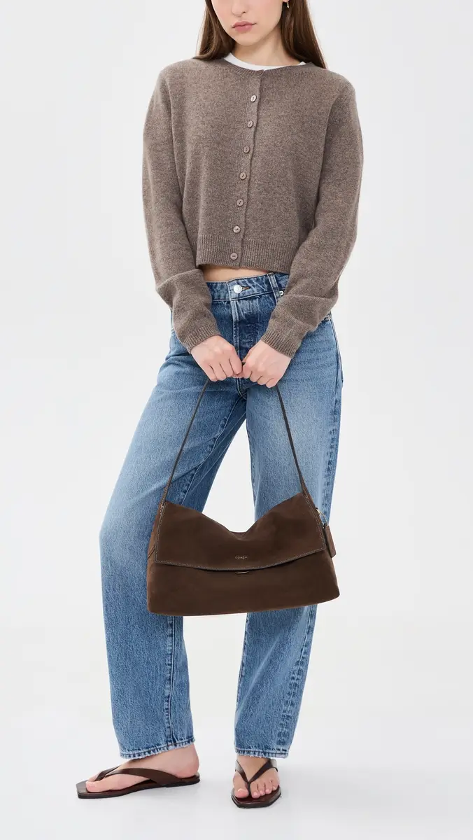 Coach Suede Chelsea Shoulder Bag 36 | Thumbnail 3