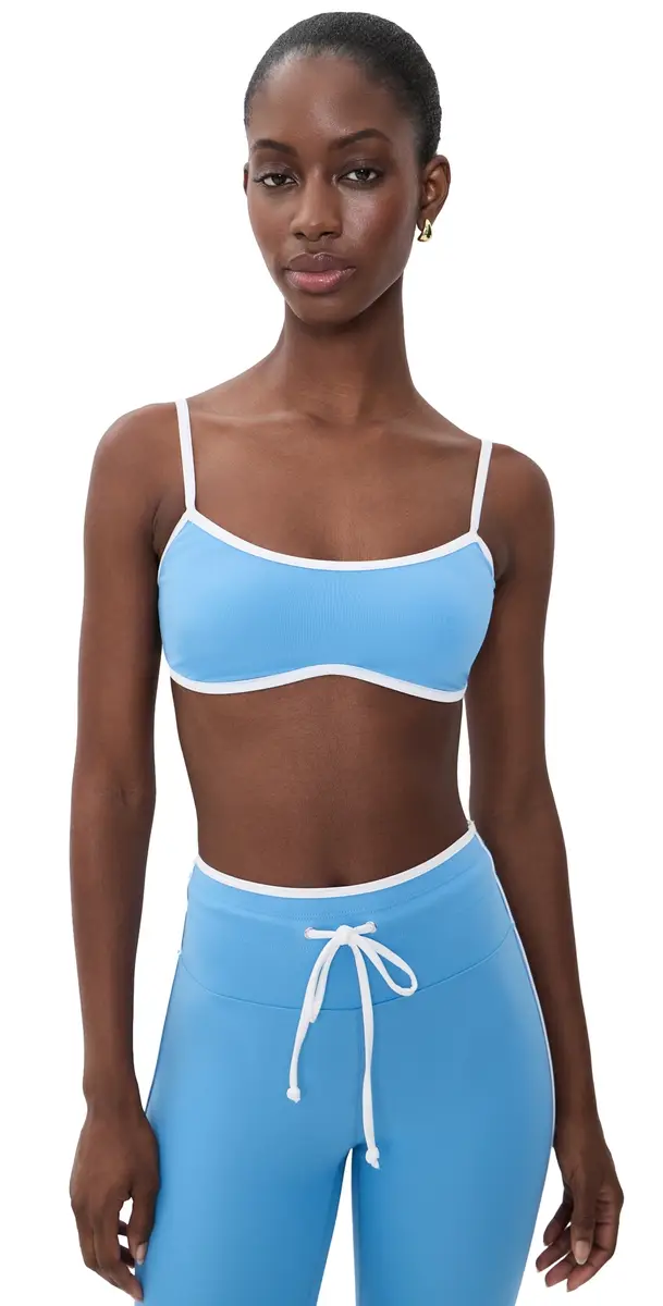 Year of Ours port Monica Bra port Blue/White | Image 1 Year of Ours port Monica Bra port Blue/White | Image 1