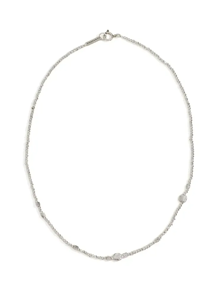 Silver Beaded Necklace Silver Beaded Necklace