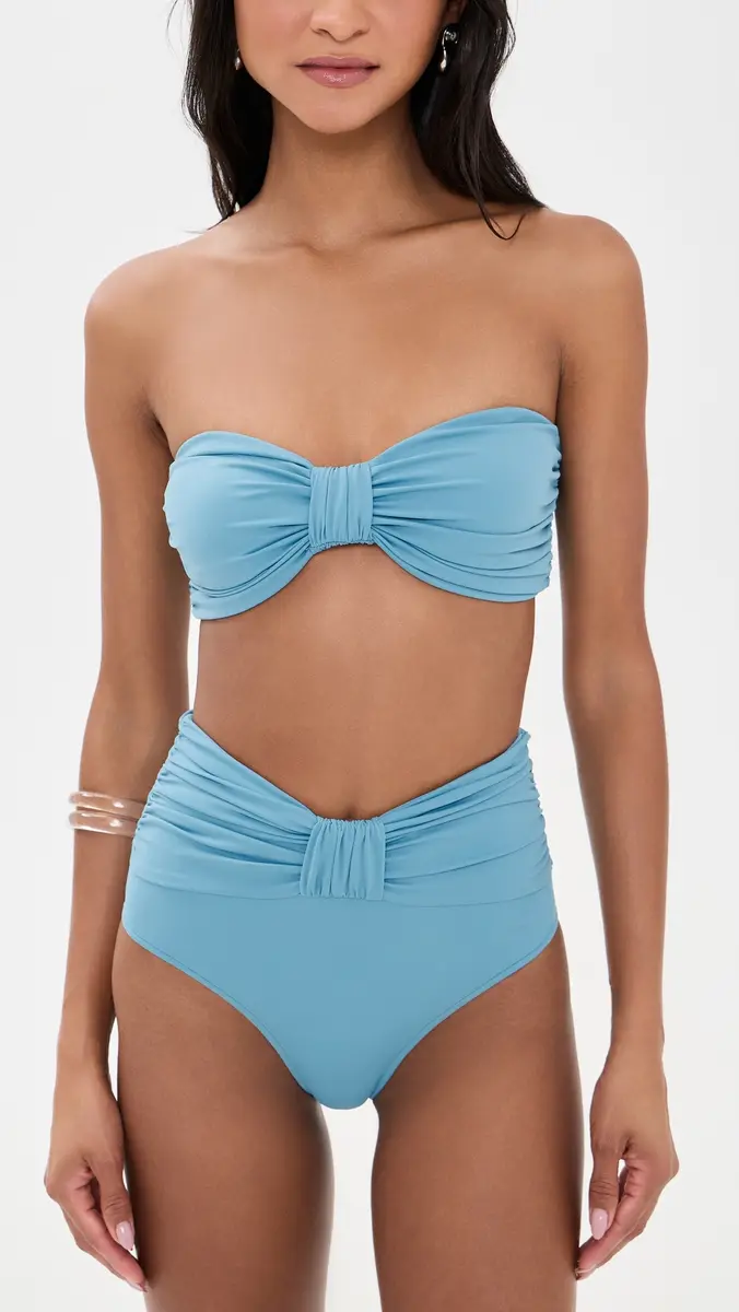 Sea Carmella Draped Bikini Bottoms | Thumbnail 4