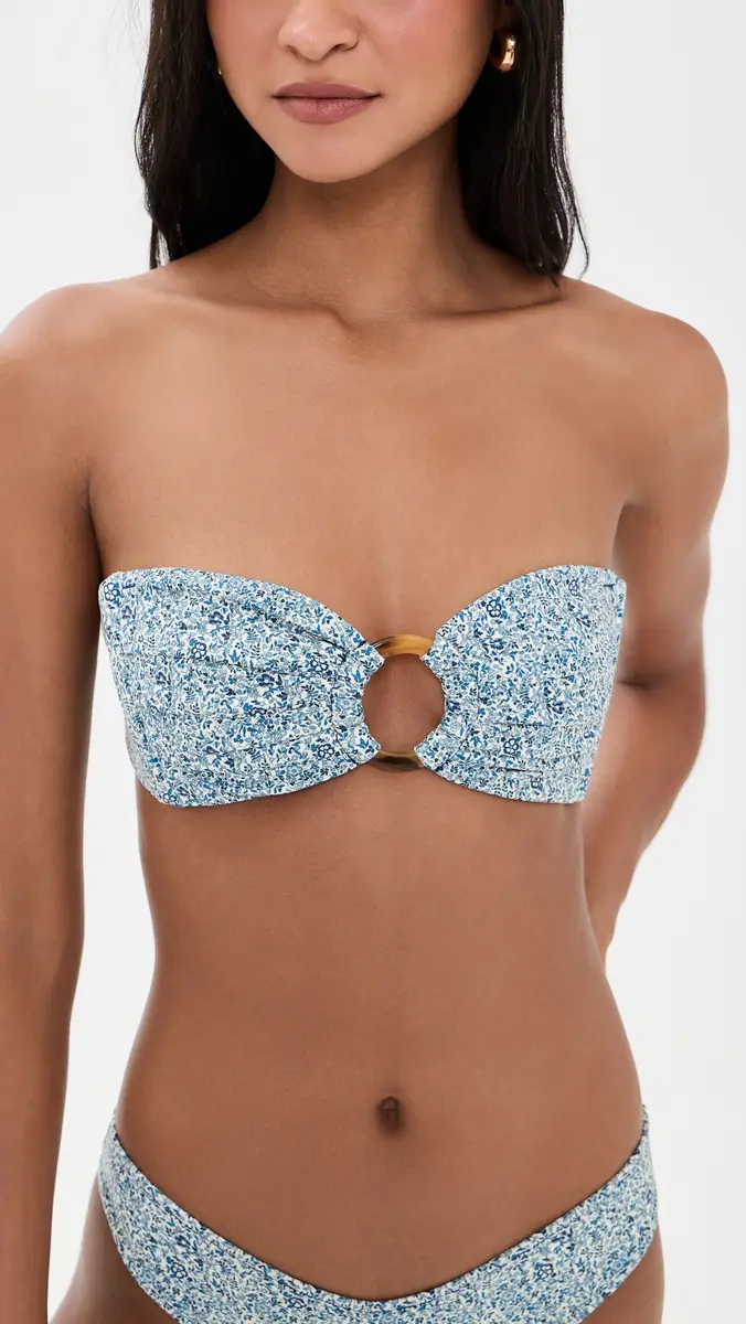 Montce Tori Ties Bandeau Bikini Top | Thumbnail 2 Montce Tori Ties Bandeau Bikini Top | Thumbnail 2