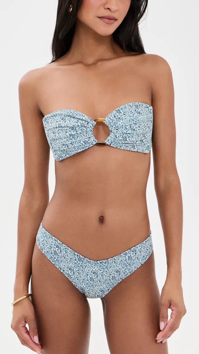 Montce Tori Ties Bandeau Bikini Top | Thumbnail 5 Montce Tori Ties Bandeau Bikini Top | Thumbnail 5