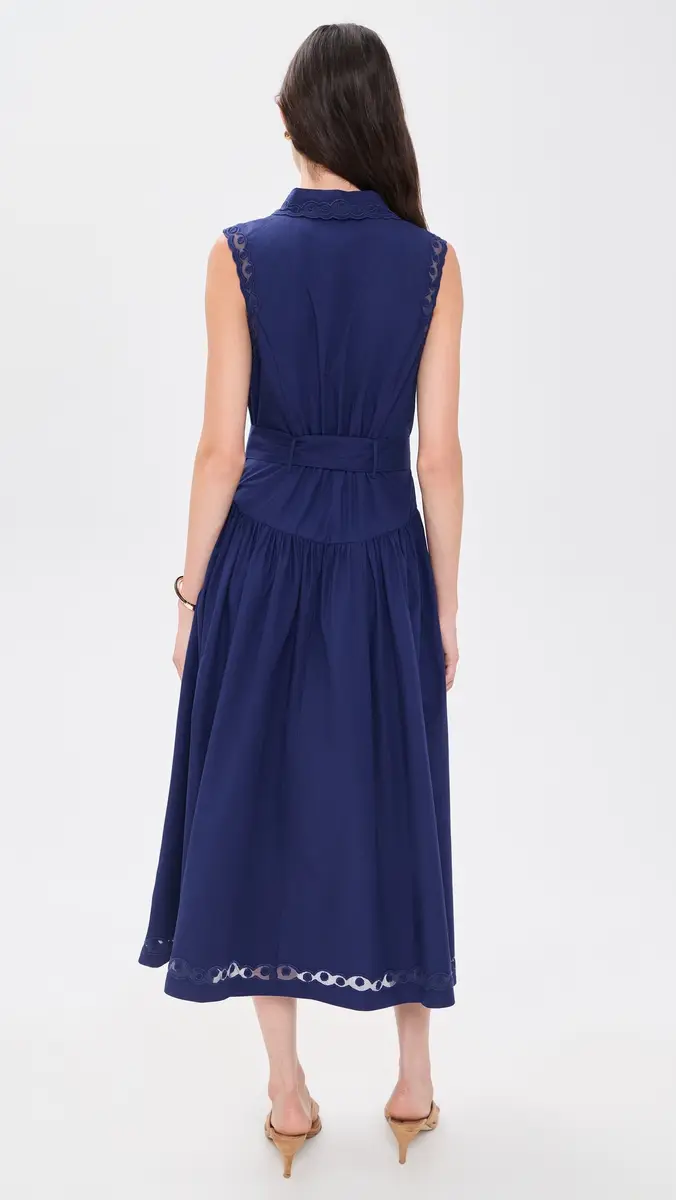 Shoshanna Bradley Midi Dress | Thumbnail 3 Shoshanna Bradley Midi Dress | Thumbnail 3