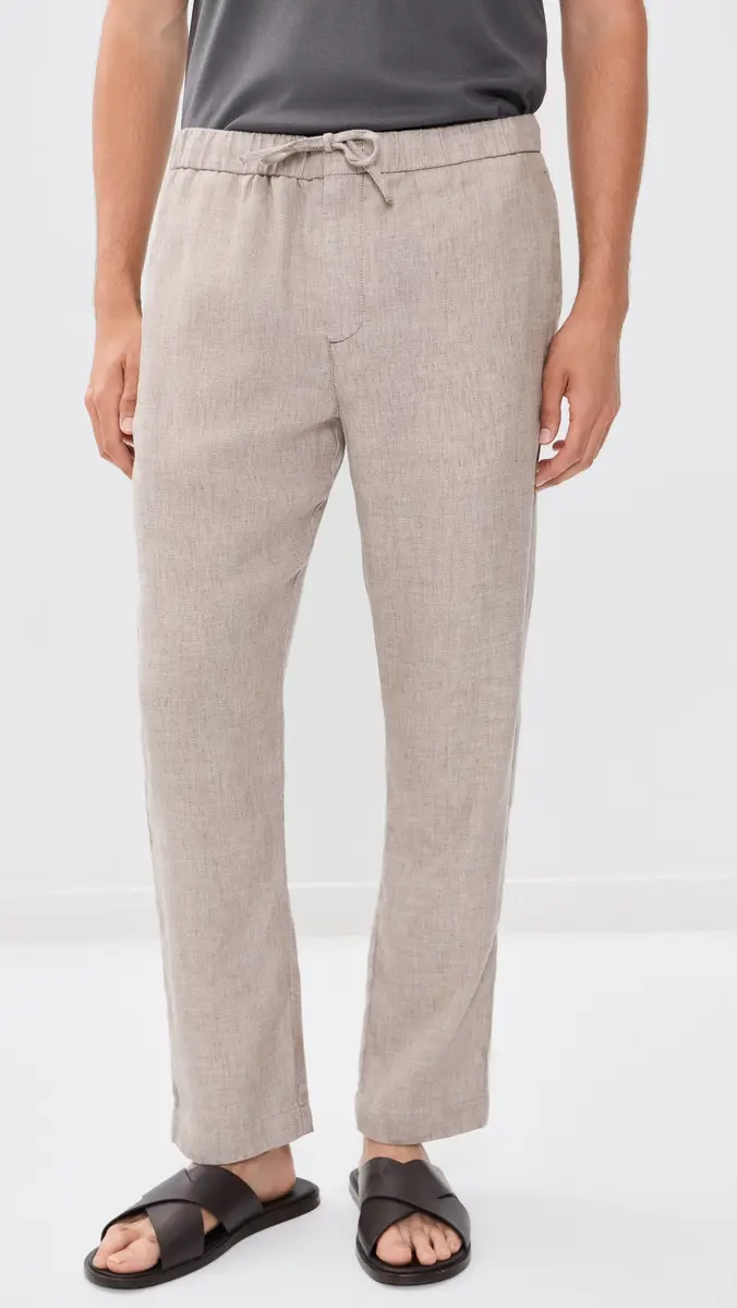 Frescobol Carioca Oscar Linen Chino Pants | Thumbnail 2 Frescobol Carioca Oscar Linen Chino Pants | Thumbnail 2