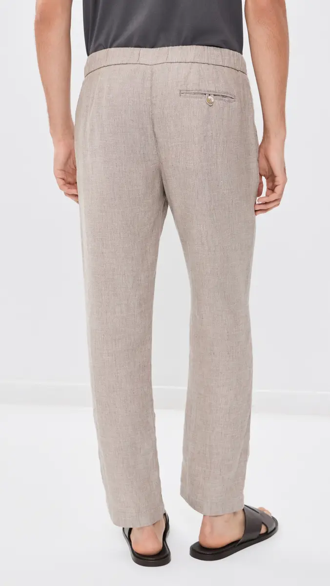 Frescobol Carioca Oscar Linen Chino Pants | Thumbnail 3 Frescobol Carioca Oscar Linen Chino Pants | Thumbnail 3