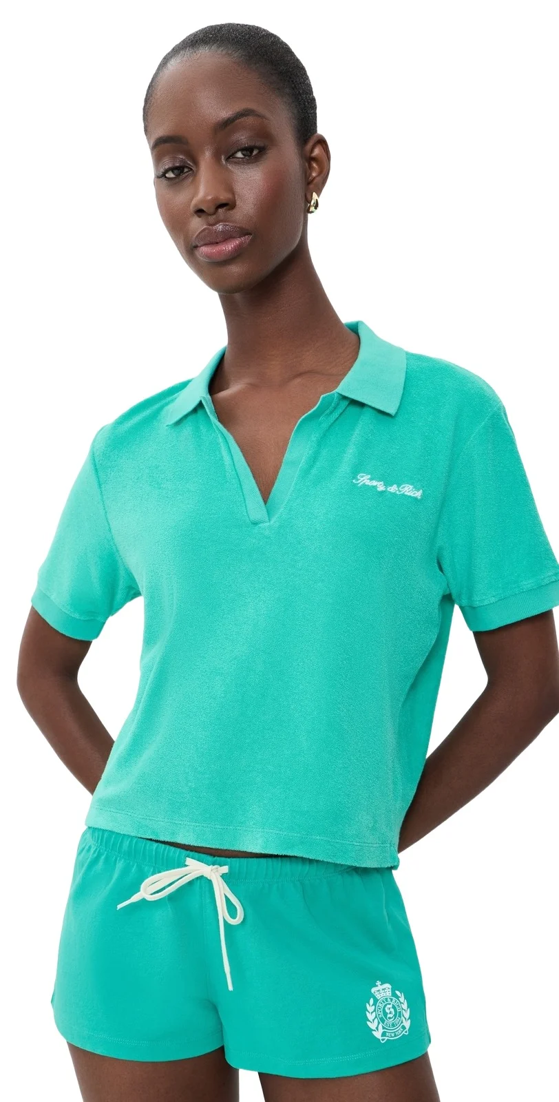 Signature Logo Terry Polo Signature Logo Terry Polo
