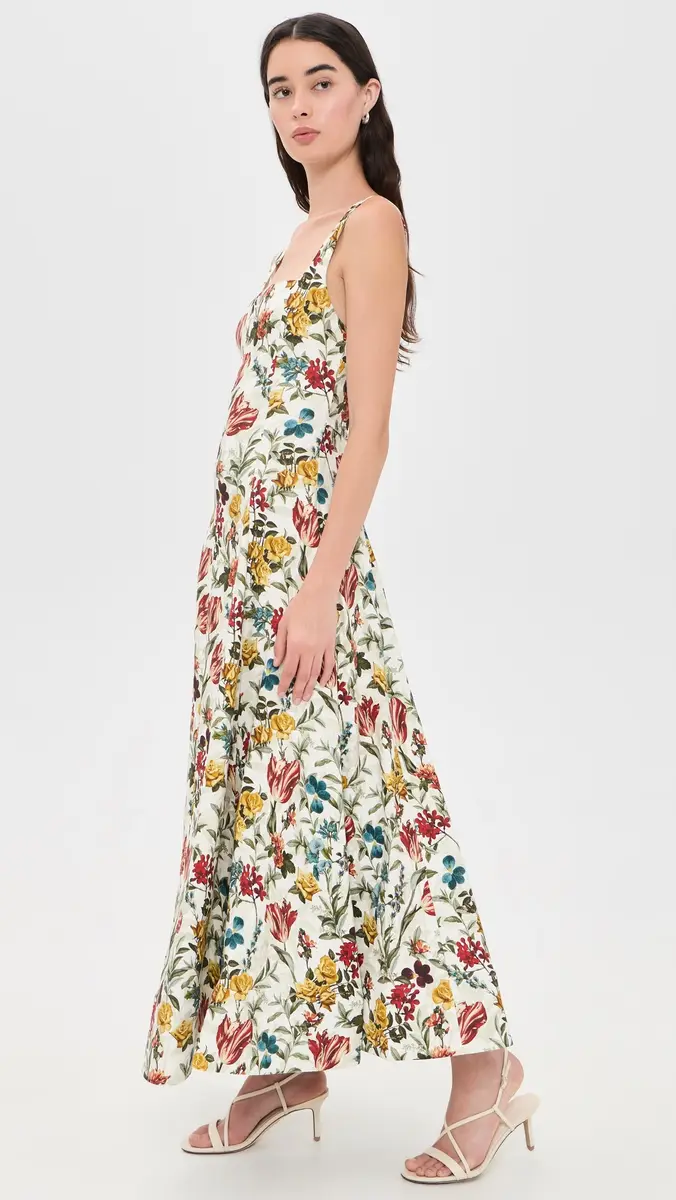 Alice + Olivia Polly Seamed Drop Waist Dress | Thumbnail 4 Alice + Olivia Polly Seamed Drop Waist Dress | Thumbnail 4