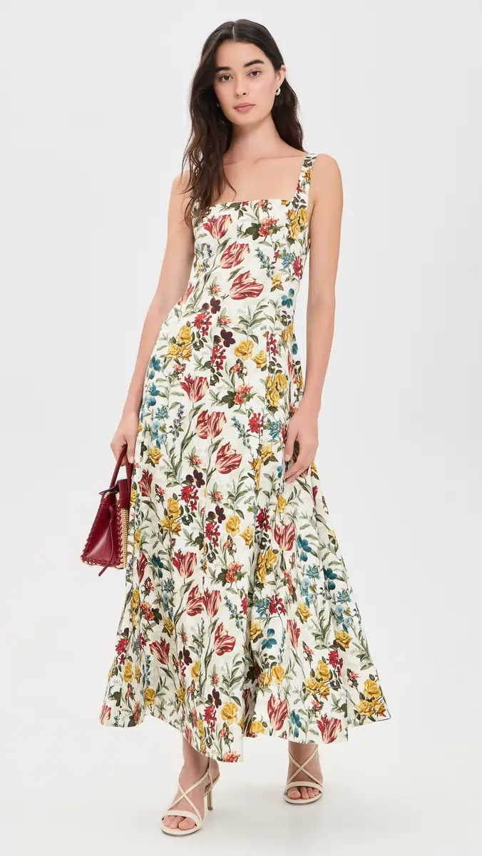Alice + Olivia Polly Seamed Drop Waist Dress | Thumbnail 5 Alice + Olivia Polly Seamed Drop Waist Dress | Thumbnail 5