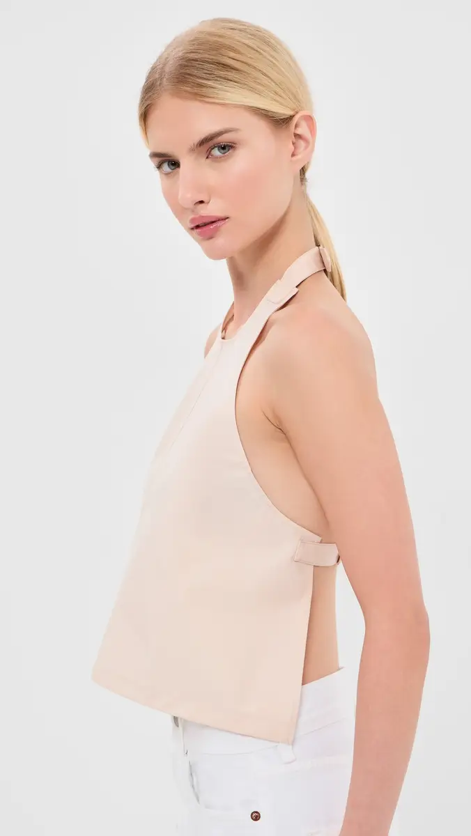 Wardrobe.NYC WARDROBE. NYC Clean Backless Halter Top | Thumbnail 4 Wardrobe.NYC WARDROBE. NYC Clean Backless Halter Top | Thumbnail 4