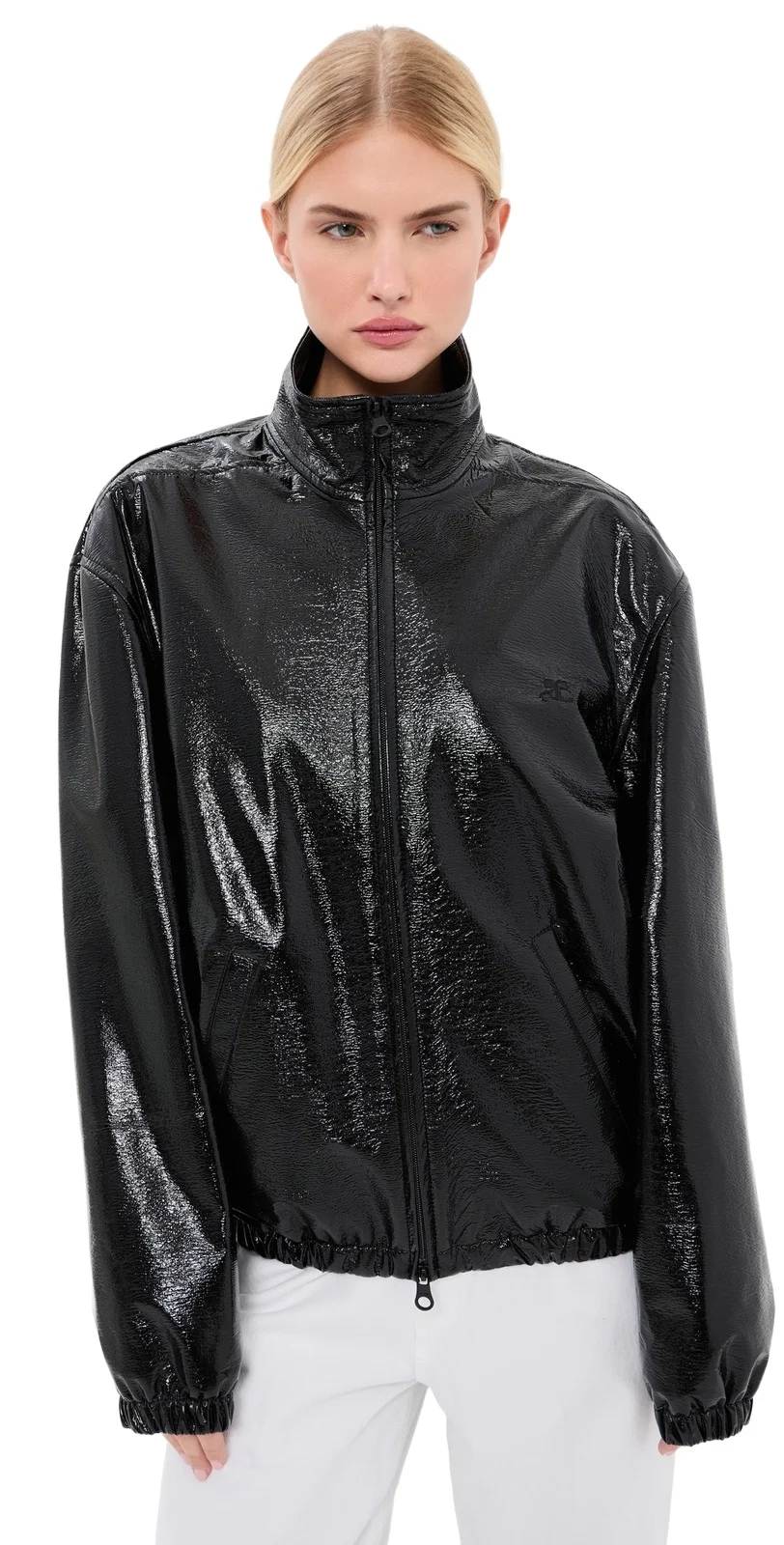 Courrèges Vinyl Tracksuit Jacket