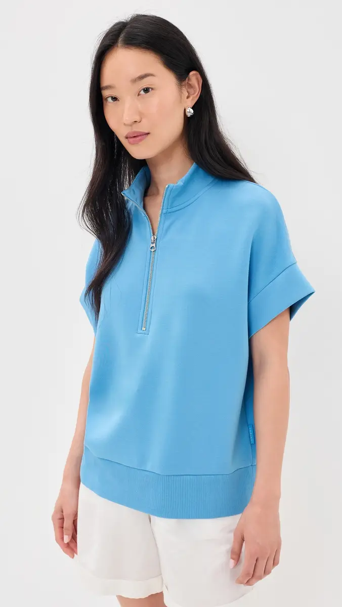 Varley Ritchie Short Sleeve Sweatshirt | Thumbnail 2 Varley Ritchie Short Sleeve Sweatshirt | Thumbnail 2