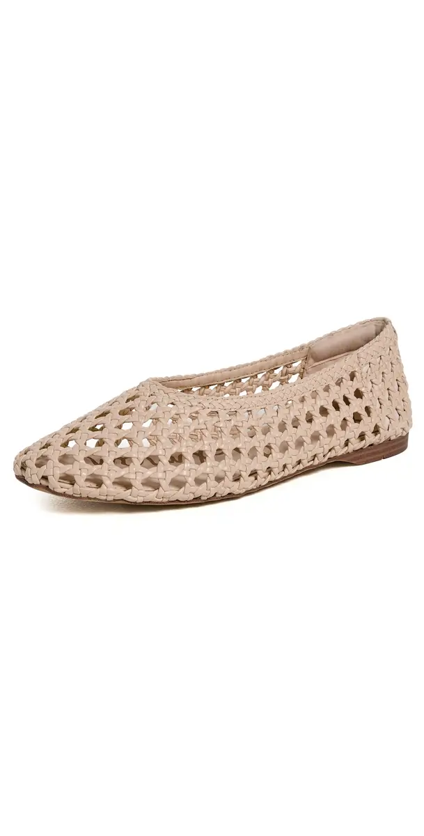 Sam Edelman Shira Woven Flats Ivory 9 | Image 1 Sam Edelman Shira Woven Flats Ivory 9 | Image 1