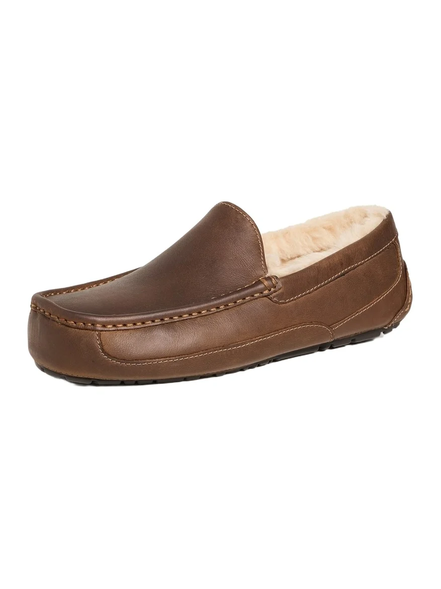 UGG Ascot Leather Slippers