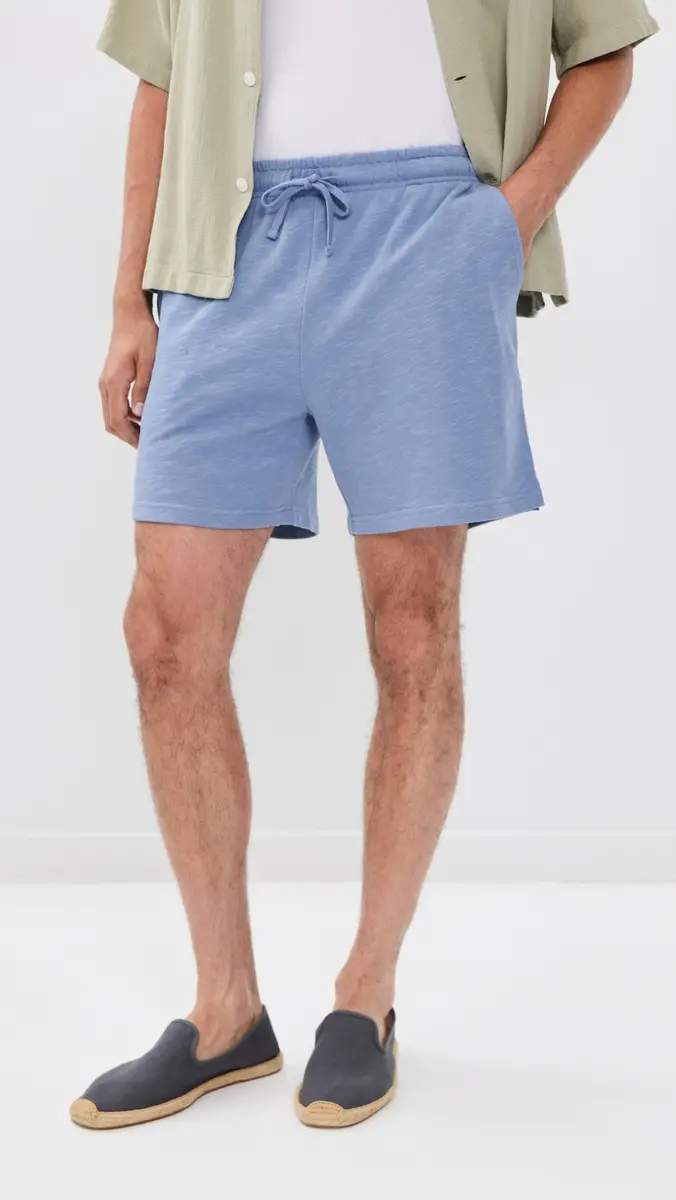 Onia Slub Terry Pull On Shorts | Thumbnail 2 Onia Slub Terry Pull On Shorts | Thumbnail 2
