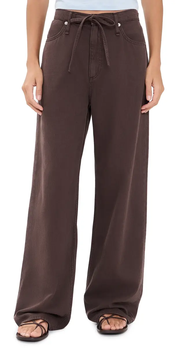 rag & bone Featherweight Phoebe Drawstring Jeans