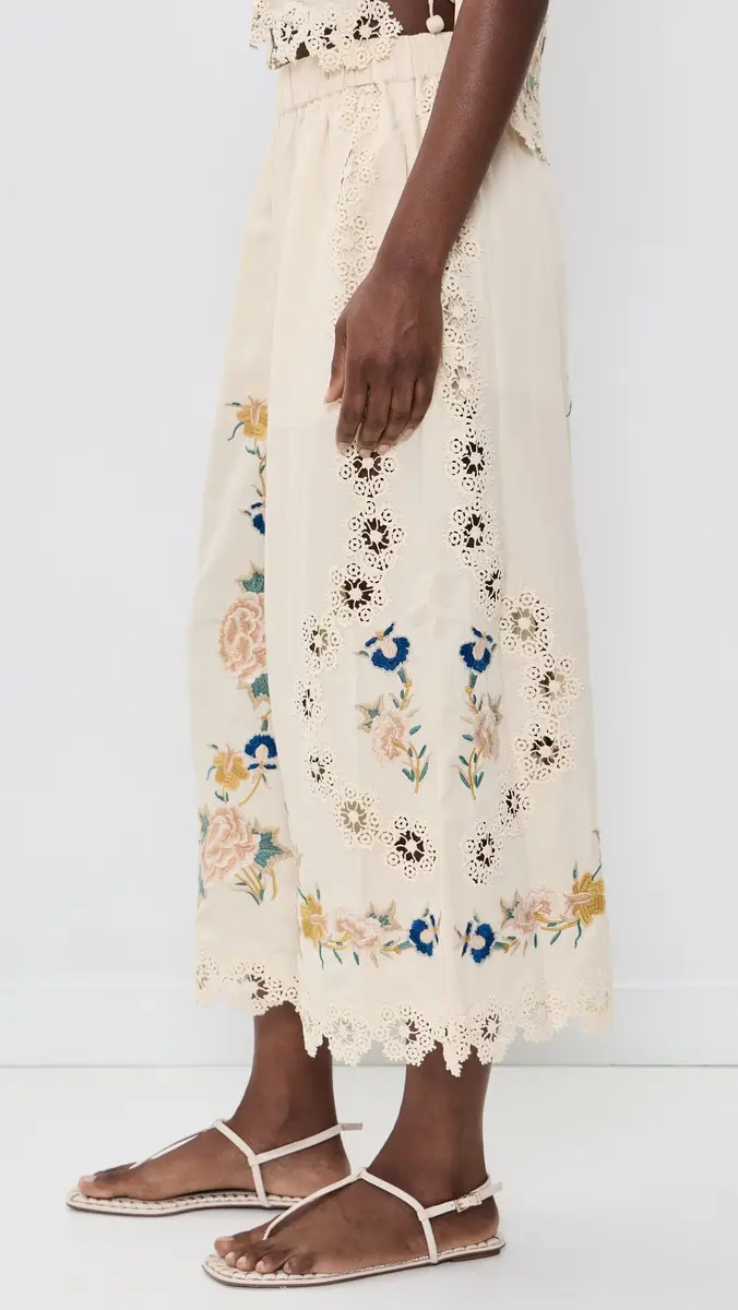 Sea Adonna Embroidered Pants | Thumbnail 4 Sea Adonna Embroidered Pants | Thumbnail 4